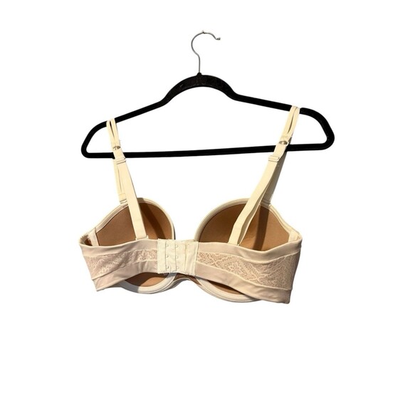 Ambrielle Multiway Strapless Bra Removable Straps Size 36D Beige Push Up - Picture 3 of 6